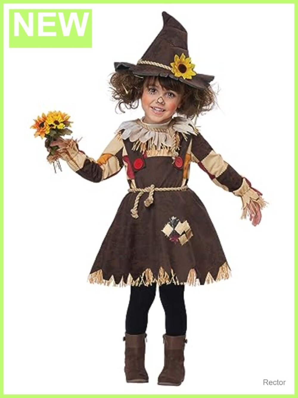 Toddler Pumpkin Patch Scarecrow Costume